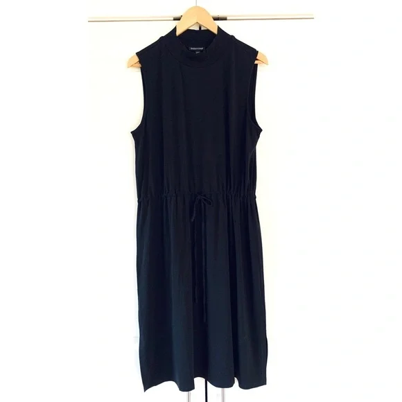 Eileen Fisher | Dresses | Eileen Fisher Shift Dress Mock Neck Drawstring Jersey Black Sleeveless Size L | Poshmark Eileen Fisher | Dresses | Eileen Fisher Shift Dress Mock Neck Drawstring Jersey Black Sleeveless Size L | Poshmark